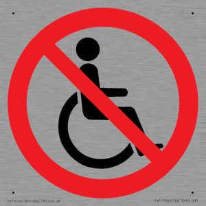 P914 Prohibition: No disabled access